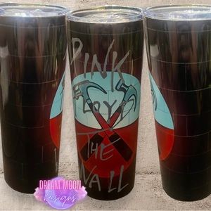 Pink Floyd the wall custom tumbler